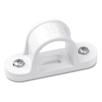 Picture of 25mm Spacer Bar Saddle - White