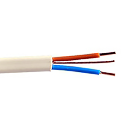 Picture of 1.00mm Twin & Earth White LSOH Cable - 100MTR