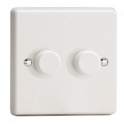 Picture of Energy Saving Dimmerswitch 2 Gang