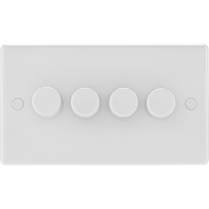 Picture of 4 Gang 2 Way Push 400W Dimmer Switch