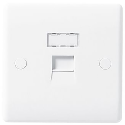 Picture of 1 Gang RJ45 Telephone Socket (Screw)