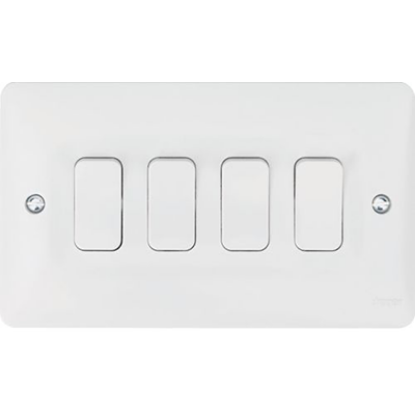 Picture of 10AX 4 Gang 2 Way Wall Switch