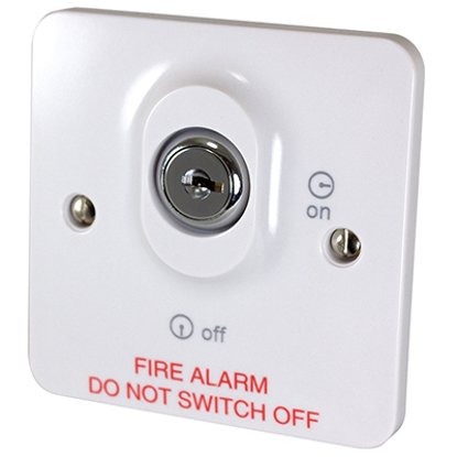 Picture of Fire Alarm Control Panel Mains Keyswitch