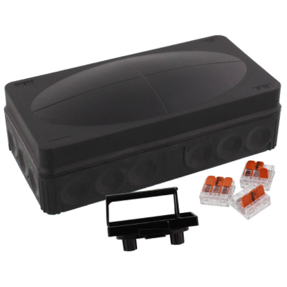 Picture of Combi 116 PVC Adaptable Box with Wago Connectors - Black