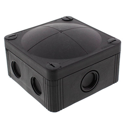 Picture of Combi 407/5 Black Junction Box
