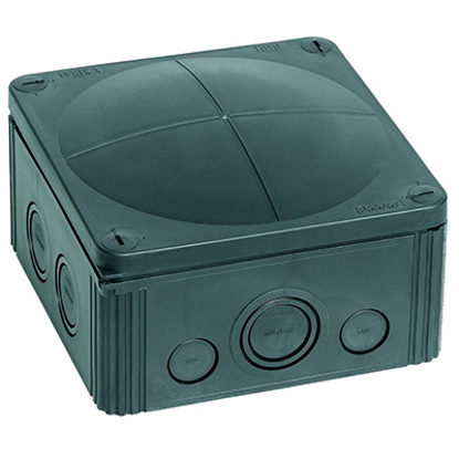 Picture of Combi 1010/5 Black Junction Box