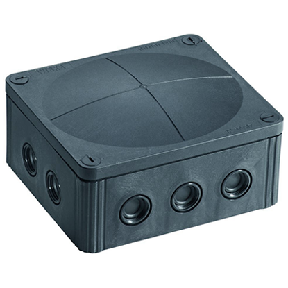 Picture of Combi 1210/5 Black Junction Box