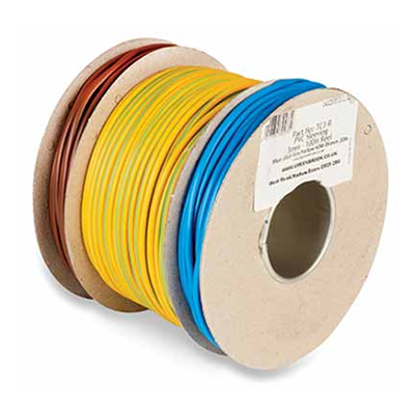 Picture of Mixed 3mm x 100m reel Blue, Green/Yellow, Bown Sleeving