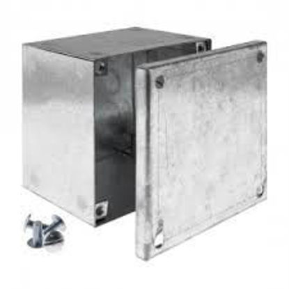 Picture of 100mm x 100mm x 100mm Galvanised Adaptable Box