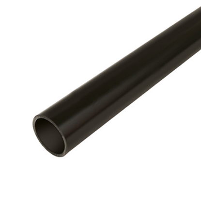 Picture of 25mm x 3m Black Round PVC Conduit
