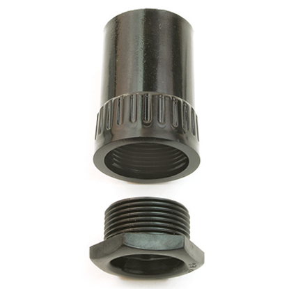 Picture of 20mm Adaptor with Female Thread and Male Bush - Black