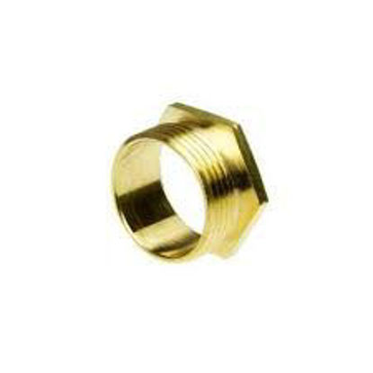 Picture of 25mm Short Male Bush Brass