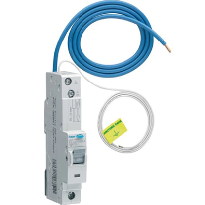 Picture of 16A Single Pole B Curve 10kA Type A RCBO