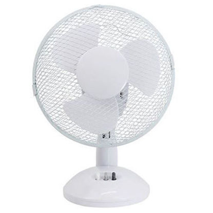 Picture of 9" Oscillating & Tiltable Desk Fan