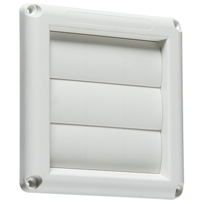 Picture of 100mm 4" Gravity Shutter - White