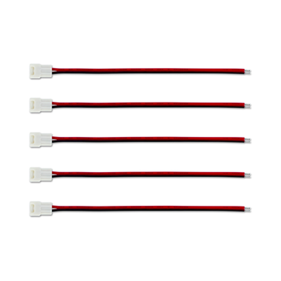 Picture of Pack of 5 - Connector to 150mm Wire for IP20/IP33 LED Strip