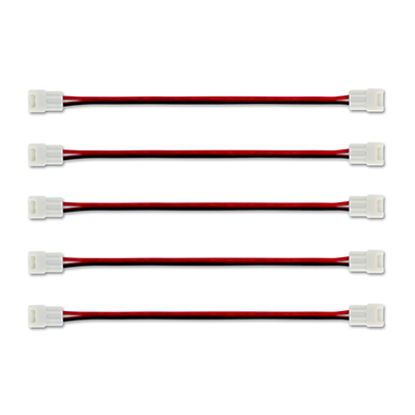 Picture of Pack of 5 - 2 Way Connector to 150mm Wire for IP33/IP20 LED Strip