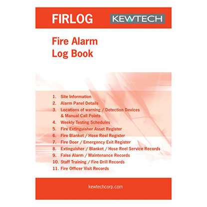 Picture of FIRLOG Fire Alarm Log Book