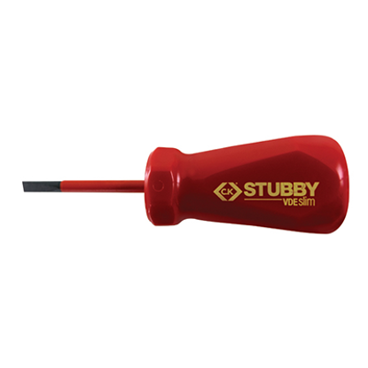 Picture of SL4 x 45mm Stubby VDE Screwdriver