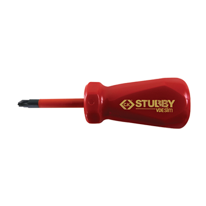 Picture of PZ2 x 45mm Stubby VDE Screwdriver