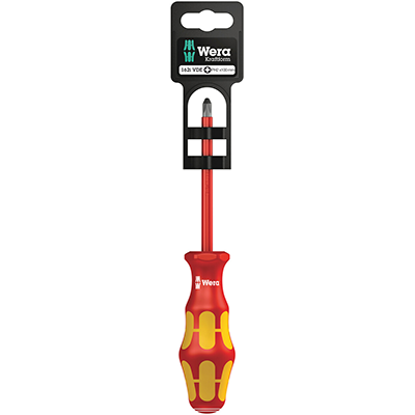 Picture of Kraftform 162 i PH SB VDE Insulated Screwdriver for Philips Screws - PH2x100mm