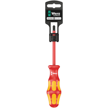 Picture of Kraftform 162 i PH/S SB VDE Insulated Screwdriver for PlusMinus Screws (Philips/Slotted) - 2x200mm