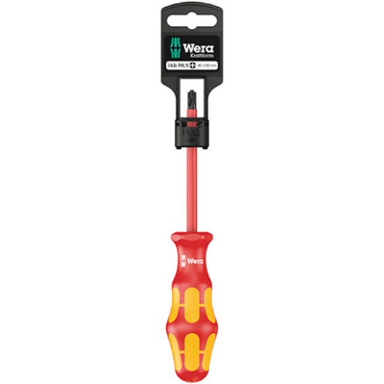 Picture of Kraftform 162 i PH/S SB VDE Insulated Screwdriver for PlusMinus Screws (Philips/Slotted) - 2x200mm