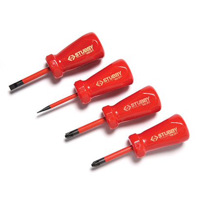 Picture of Stubby VDE Slim Screwdriver Set of 4