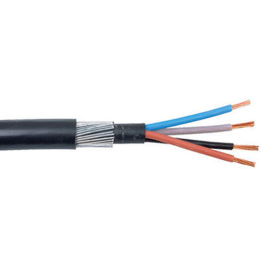 Picture of 4mm 6944X Four Core Steel Wire Armoured Cable - Per Metre