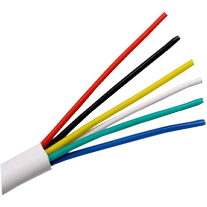 Picture of 6 Core SFX TCCA PVC White Alarm Cable - 100MTR