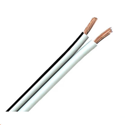 Picture of Speaker Cable 2 Core 42x0.2mm (1.5mm) White PVC - 100 MTR