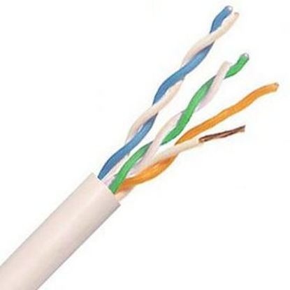 Picture of Budget 3 Pairs CCS Telecom Cable White PVC - 100MTR