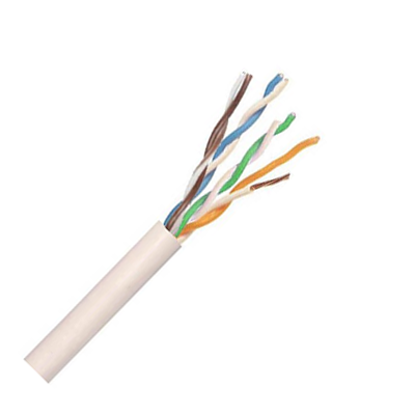 Picture of Budget 4 Pairs CCS Telecom Cable White PVC - 100MTR