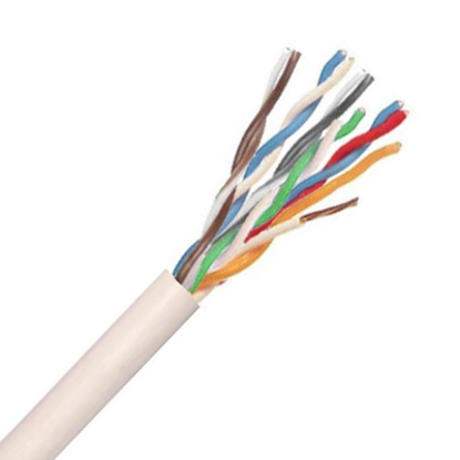 Picture of Budget 6 Pairs CCS Telecom Cable White PVC - 100MTR