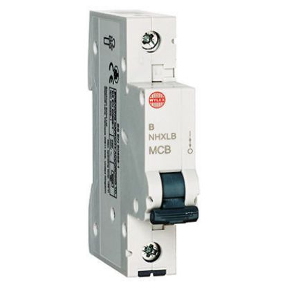 Picture of 16A MCB Type B Single Pole 6kA Single Module