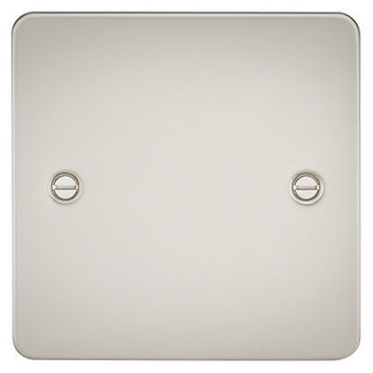 Picture of Flat Plate 1G Blanking Plate - Pearl