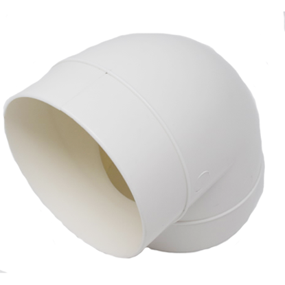 Picture of 100mm PVC Vent Pipe - 90 Degree Bend