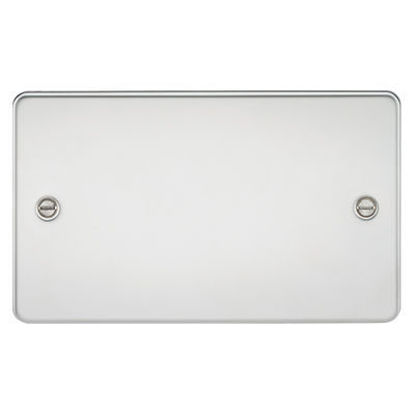 Picture of Flat Plate 2G Blanking Plate - Polished Chrome