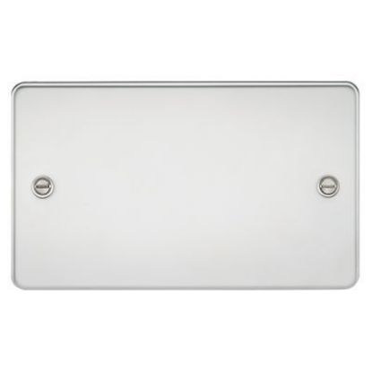 Picture of Flat Plate 2G Blanking Plate - Polished Chrome