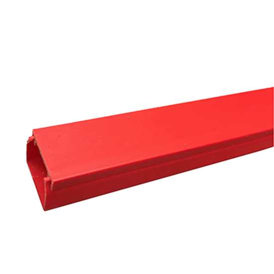 Picture of 16mm x 25mm Red Self Adhesive PVC Mini Trunking 3m