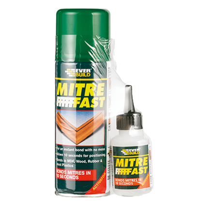 Picture of Mitre Fast Bonding Kit Industrial Pack - White