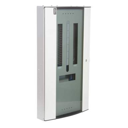 Picture of Invicta3 125A 12 Way TPN Board - Glazed Door
