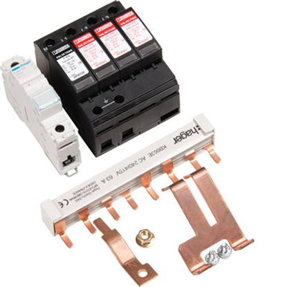 Picture of Type 2 Surge Protection Kit for 125A TP&N Boards