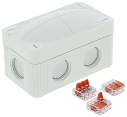 Picture of Combi 206 PVC Adaptable Box with Wago Connectors - Grey