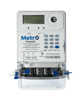 Picture of Metro Prepayment Meter - Single Phase