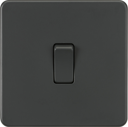 Picture of Screwless 20A 1G DP Switch - Anthracite