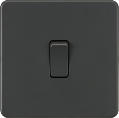 Picture of Screwless 20A 1G DP Switch - Anthracite