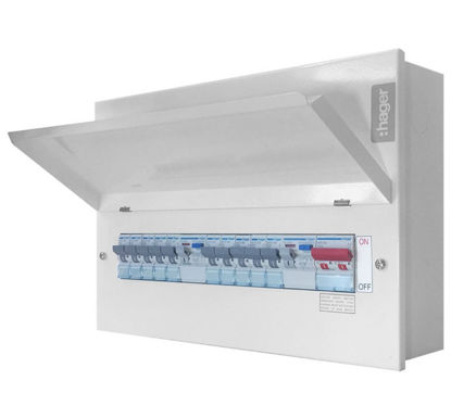 Picture of 16 Way 100A High Integrity Dual RCD Consumer Unit