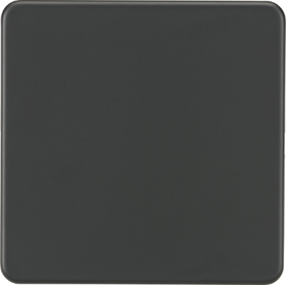 Picture of Screwless 1G Blanking Plate - Anthracite