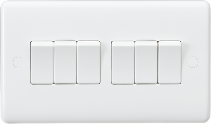 Picture of Curved Edge 10AX 6G 2-Way Switch